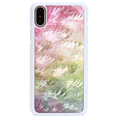 Ikins SmartPhone case iPhone XS/S water flower white