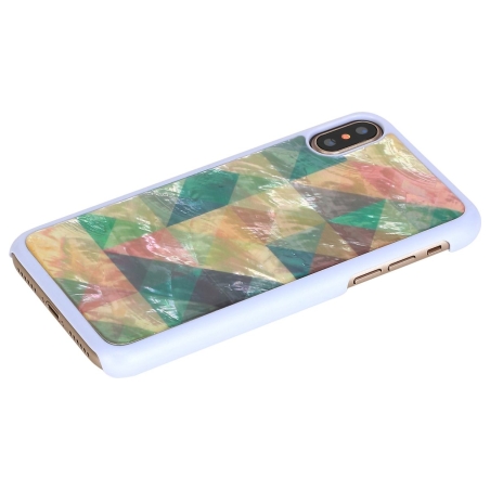 Ikins SmartPhone case iPhone XS/S mosaic white