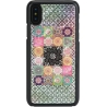 Ikins SmartPhone case iPhone XS/S flower garden black