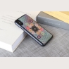 Ikins SmartPhone case iPhone XS/S flower garden black