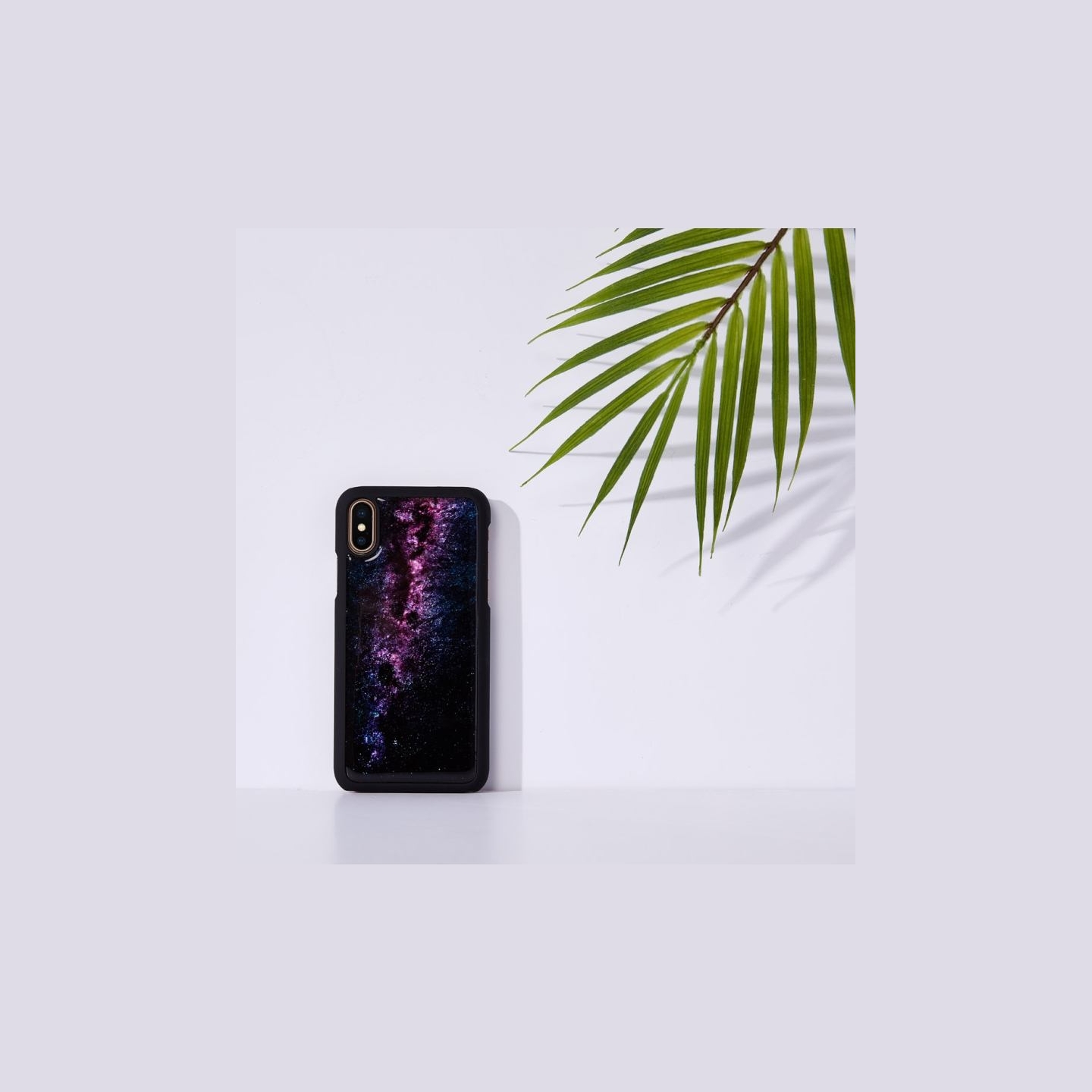 Ikins SmartPhone case iPhone XS/S milky way black