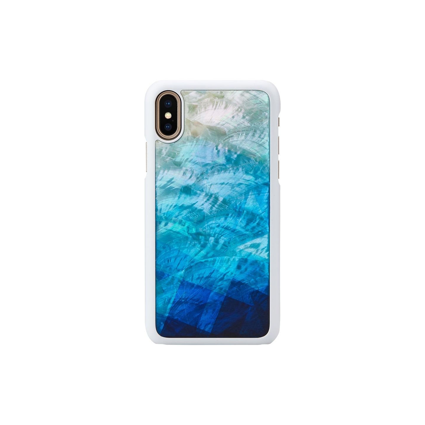 Ikins SmartPhone case iPhone XS/S blue lake white