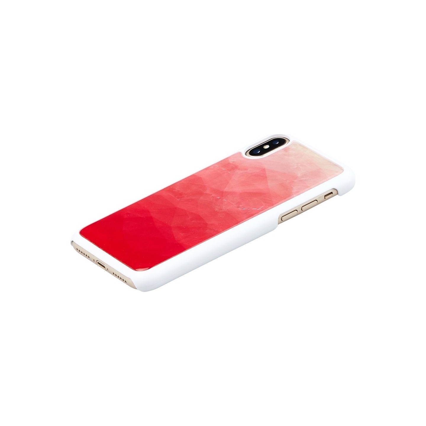 Ikins SmartPhone case iPhone XS/S pink lake white