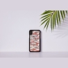 Ikins SmartPhone case iPhone XS/S diamond black