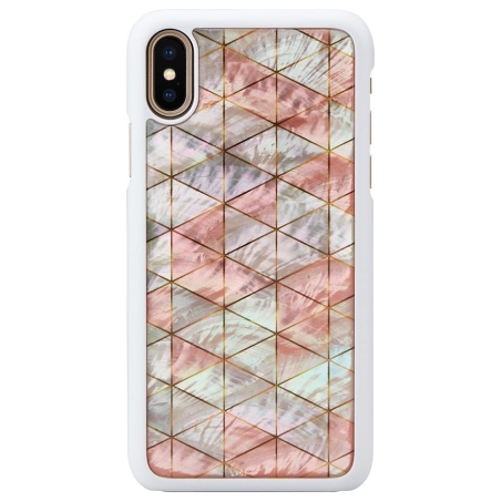 Ikins SmartPhone case iPhone XS/S diamond white