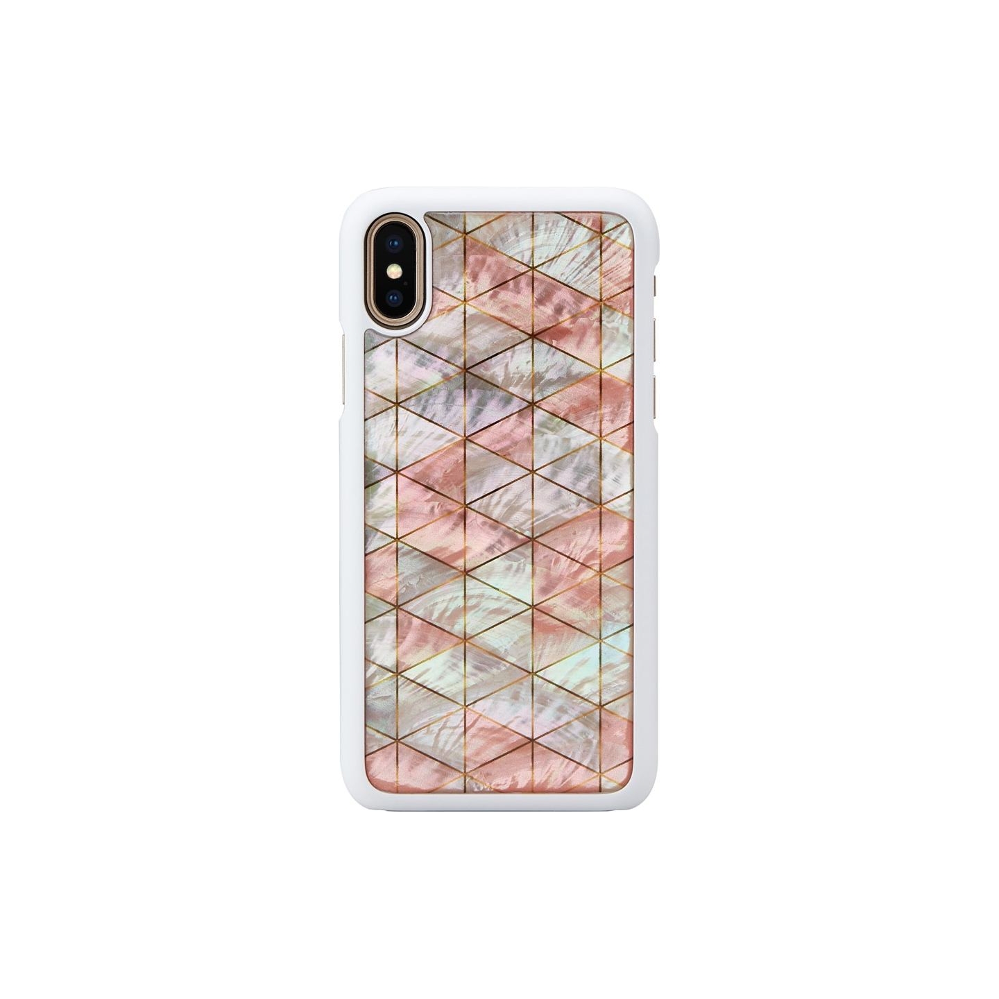 Ikins SmartPhone case iPhone XS/S diamond white