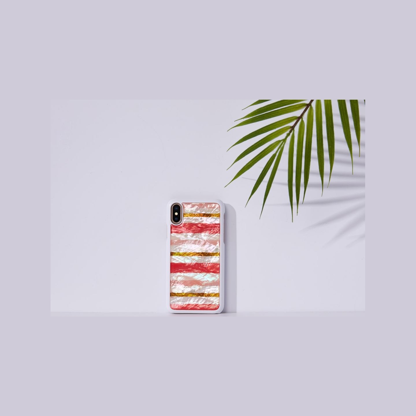 Ikins SmartPhone case iPhone XS/S short cake white