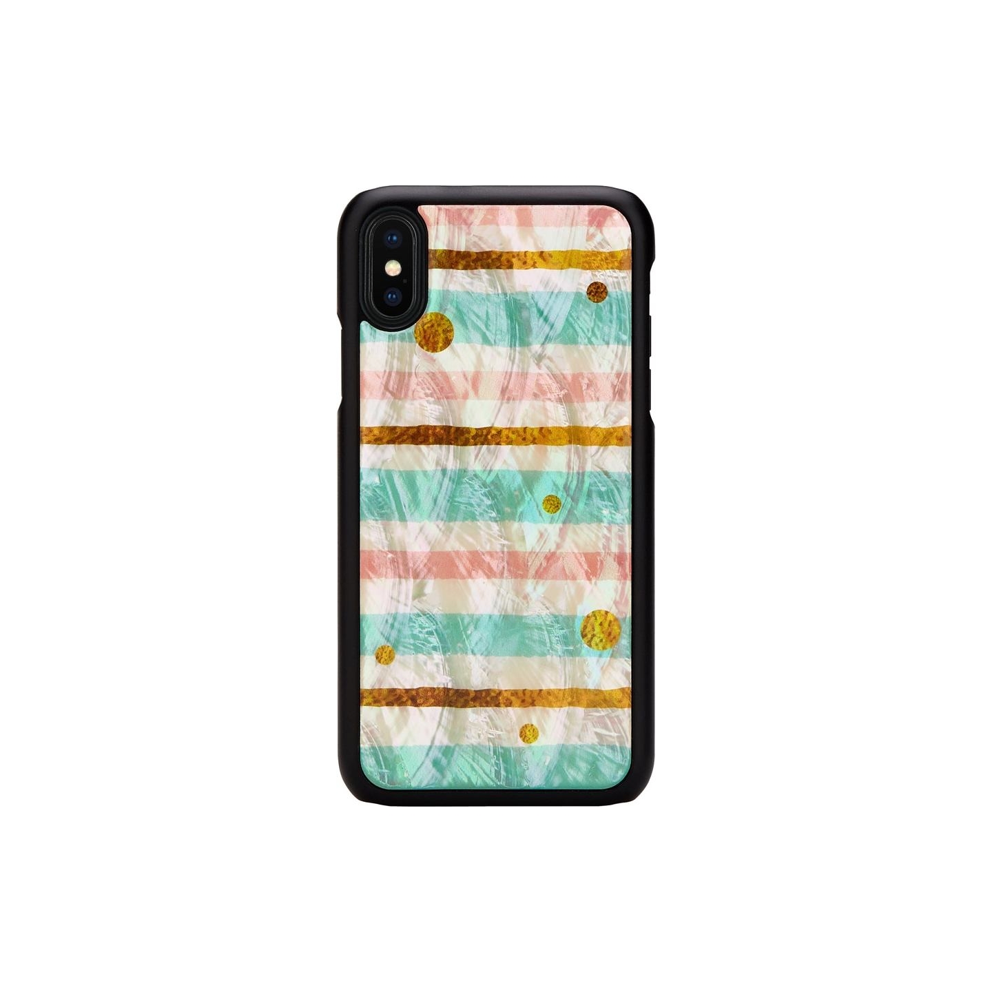 Ikins SmartPhone case iPhone XS/S pop mint black