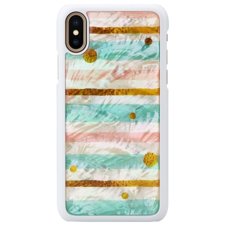 Ikins SmartPhone case iPhone XS/S pop mint white