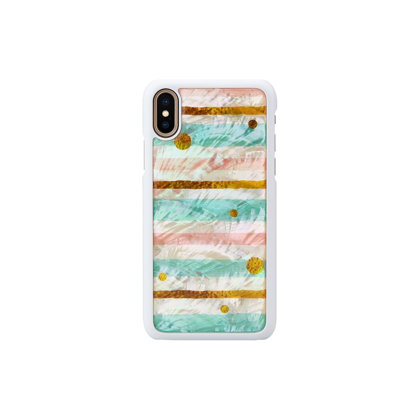 Ikins SmartPhone case iPhone XS/S pop mint white