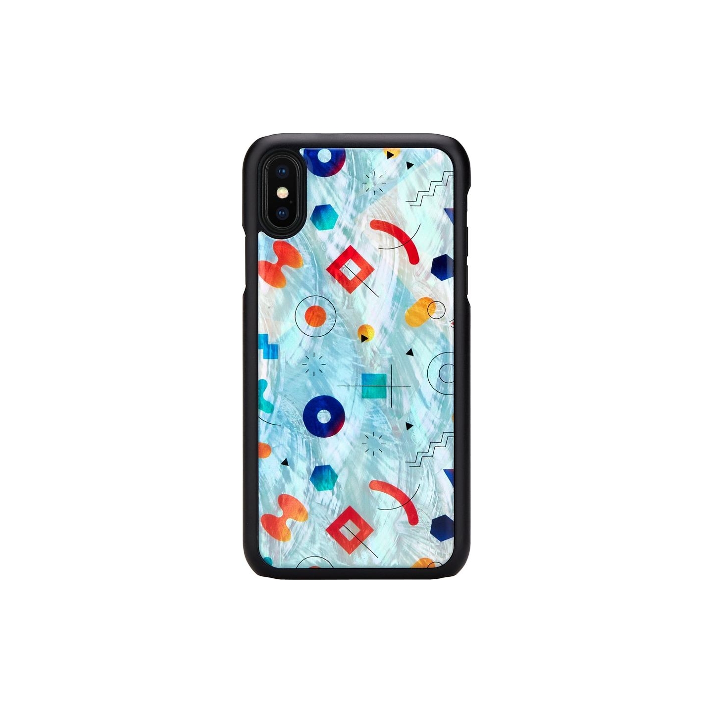 Ikins SmartPhone case iPhone XS/S poppin rock black