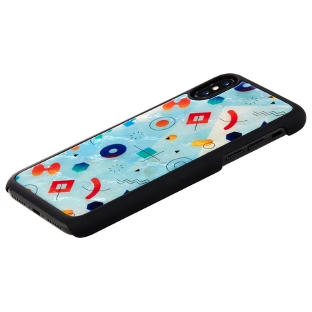 Ikins SmartPhone case iPhone XS/S poppin rock black