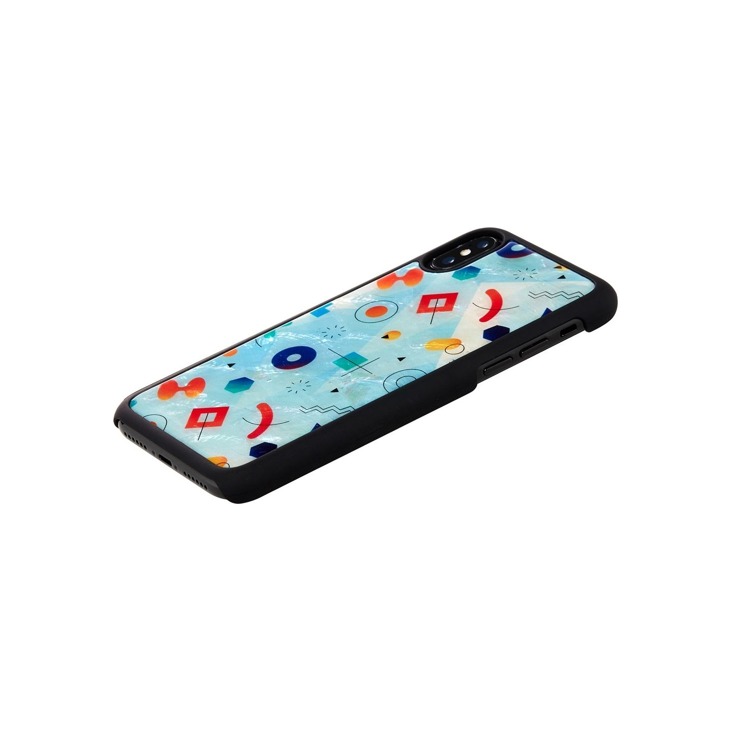 Ikins SmartPhone case iPhone XS/S poppin rock black