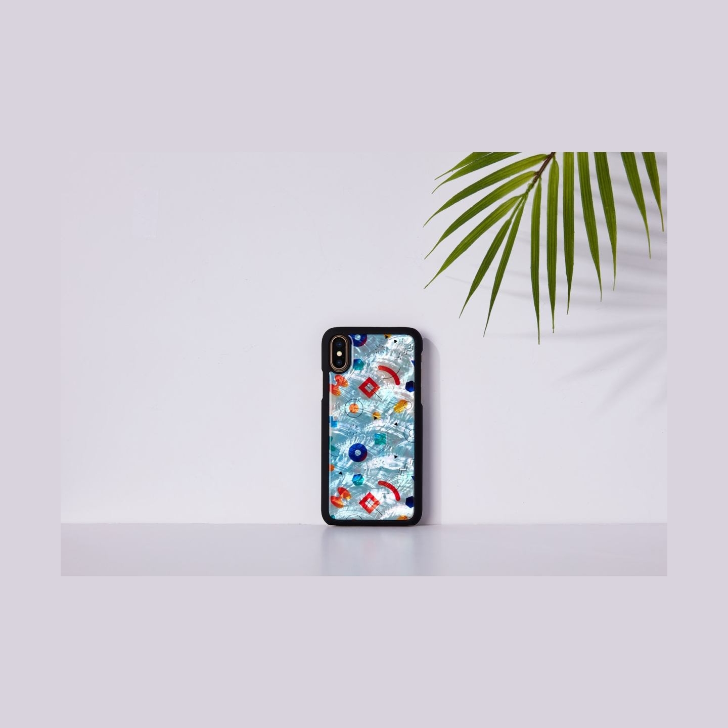 Ikins SmartPhone case iPhone XS/S poppin rock black