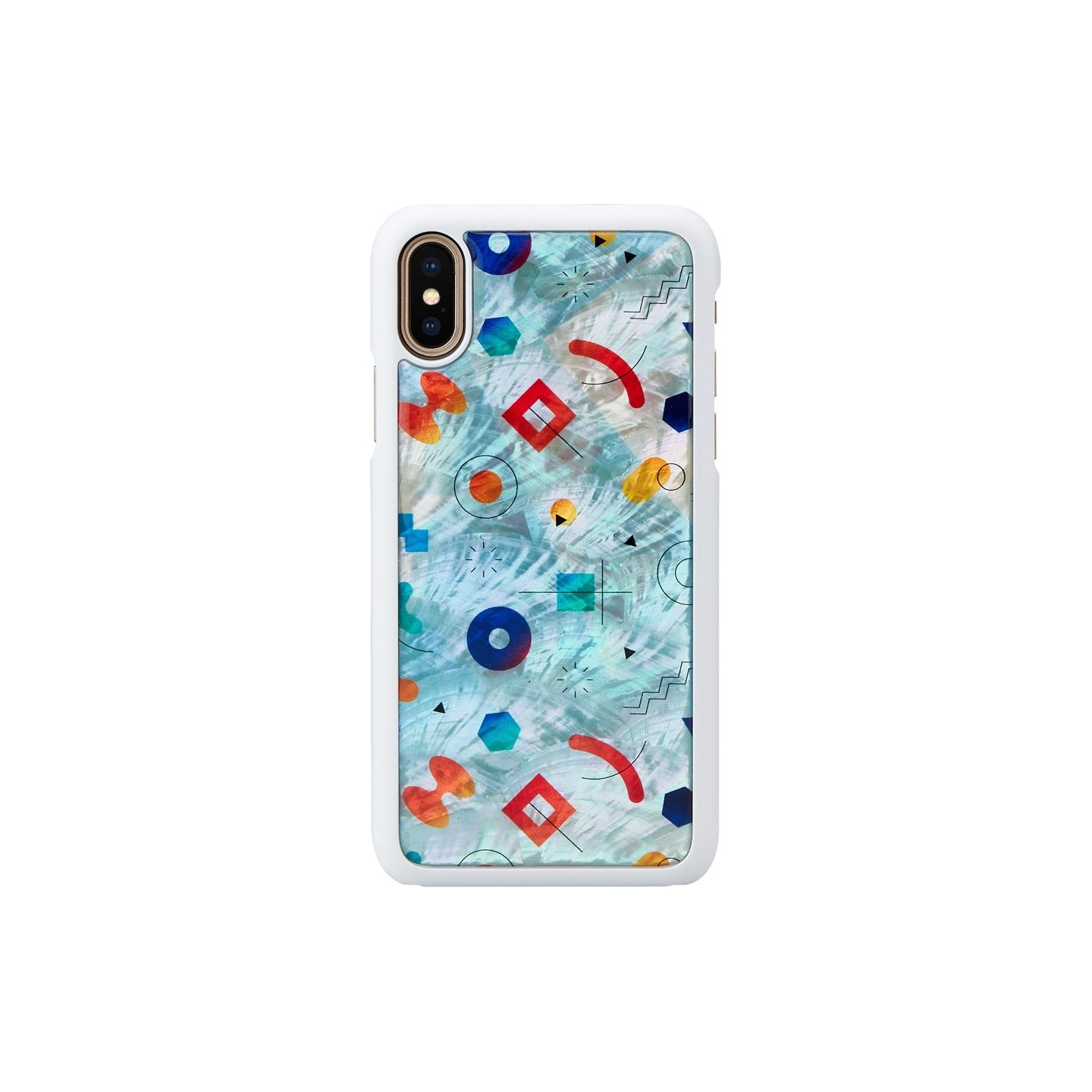 Ikins SmartPhone case iPhone XS/S poppin rock white