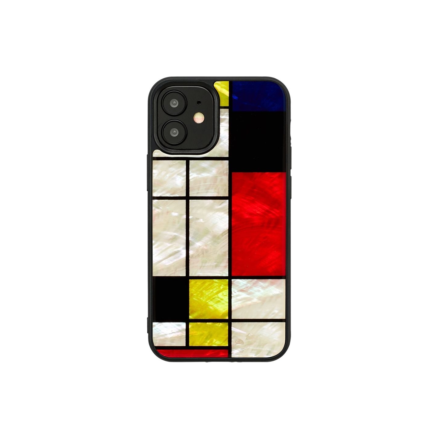 Ikins case for Apple iPhone 12 mini mondrian black