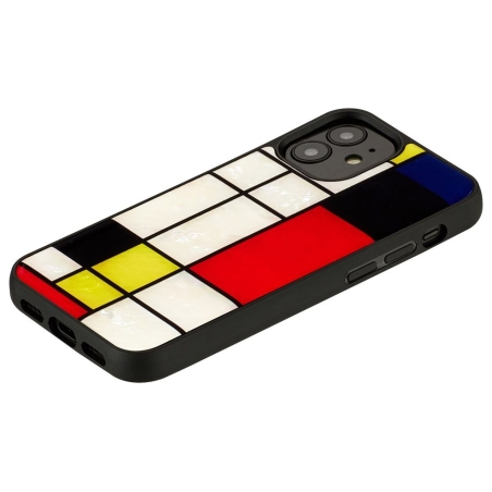 Ikins case for Apple iPhone 12 mini mondrian black