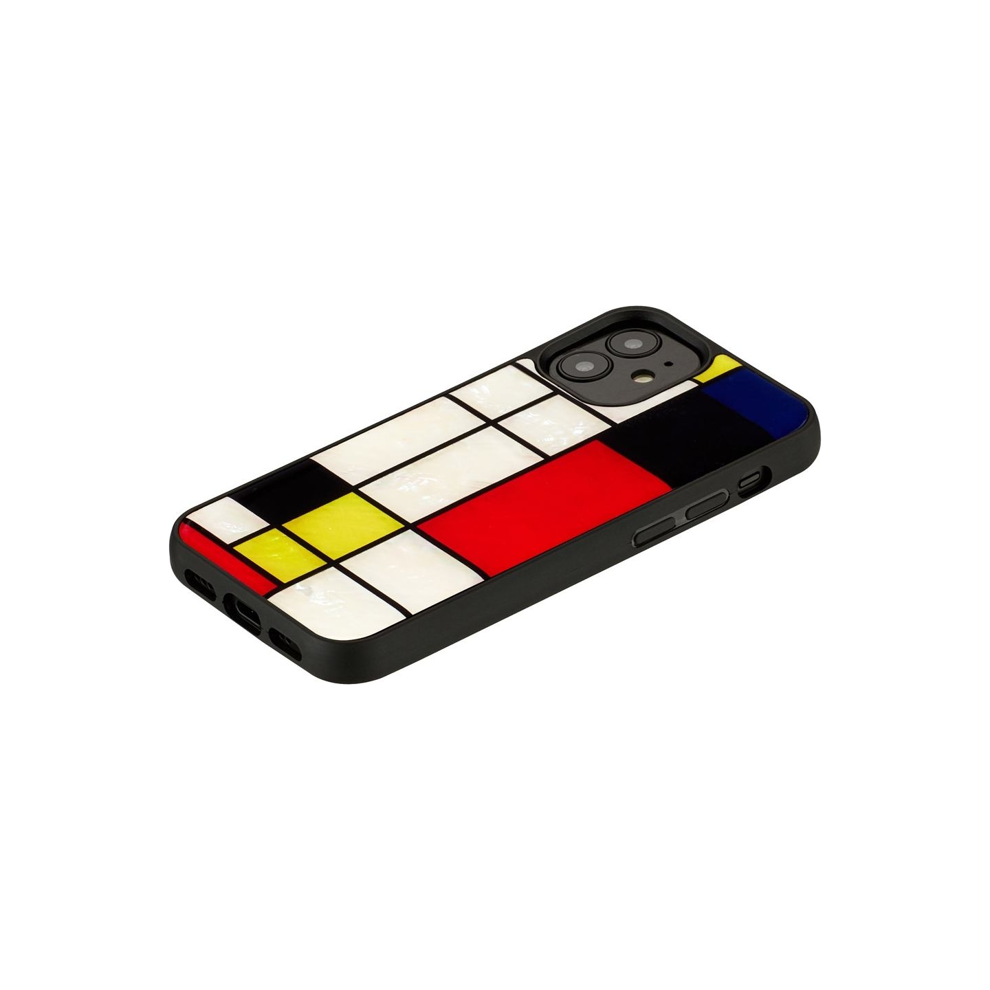 Ikins case for Apple iPhone 12 mini mondrian black