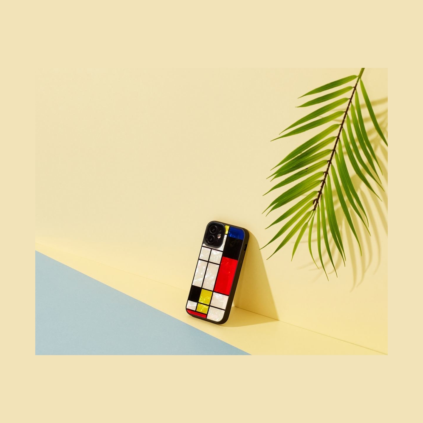 Ikins case for Apple iPhone 12 mini mondrian black