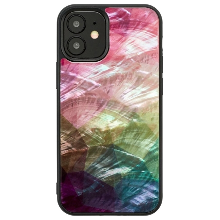 Ikins case for Apple iPhone 12 mini water flower black