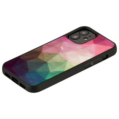 Ikins case for Apple iPhone 12 mini water flower black