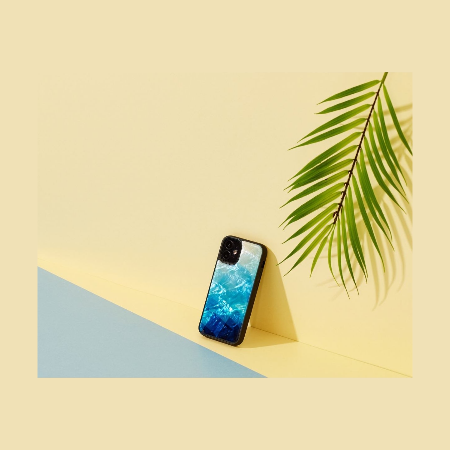 Ikins case for Apple iPhone 12 mini blue lake black