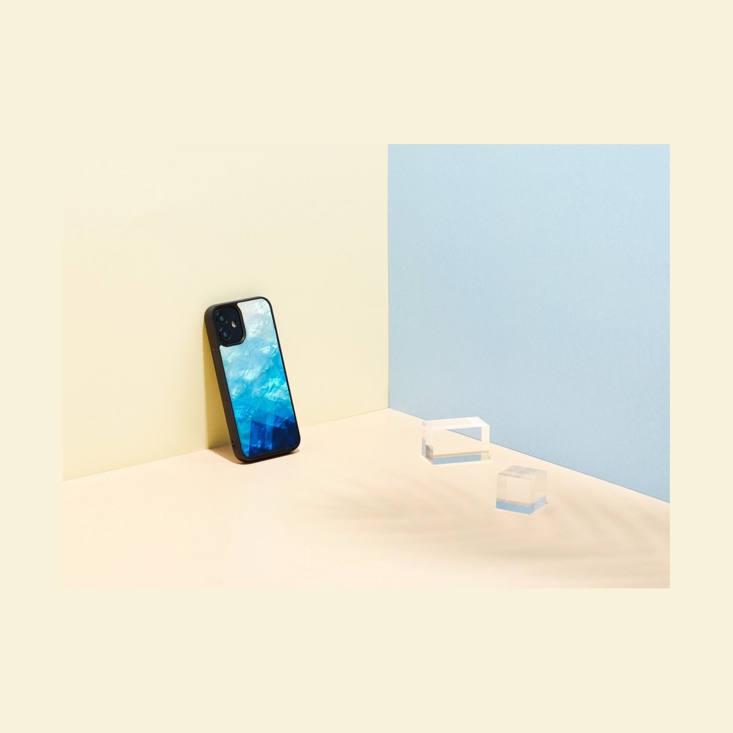 Ikins case for Apple iPhone 12 mini blue lake black