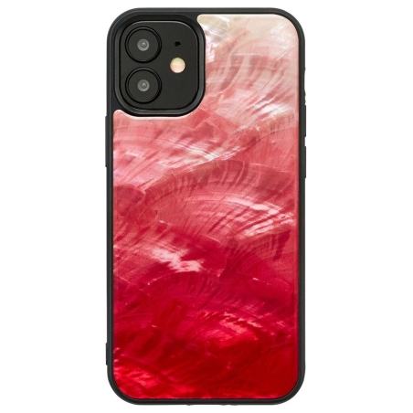 Ikins case for Apple iPhone 12 mini pink lake black