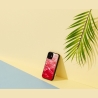 Ikins case for Apple iPhone 12 mini pink lake black