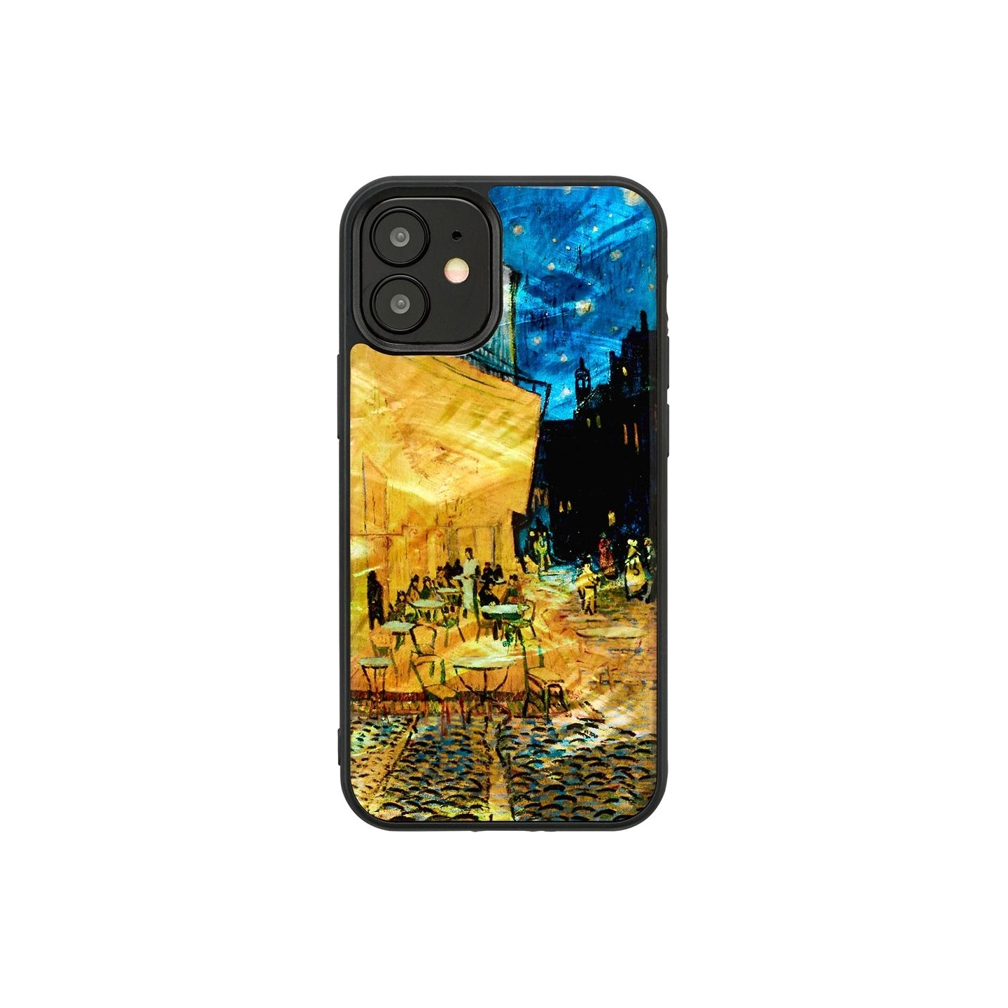 Ikins case for Apple iPhone 12 mini cafe terrace black
