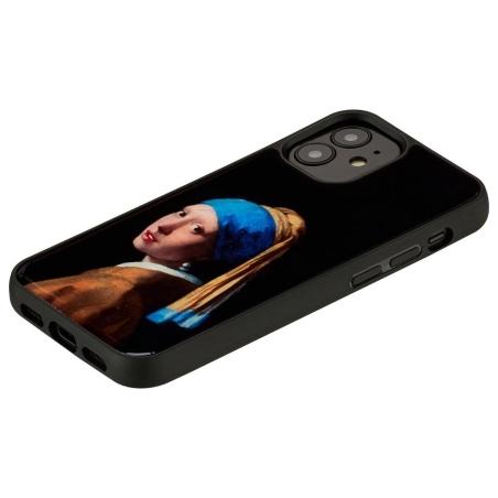 Ikins case for Apple iPhone 12 mini girl with a pearl earring