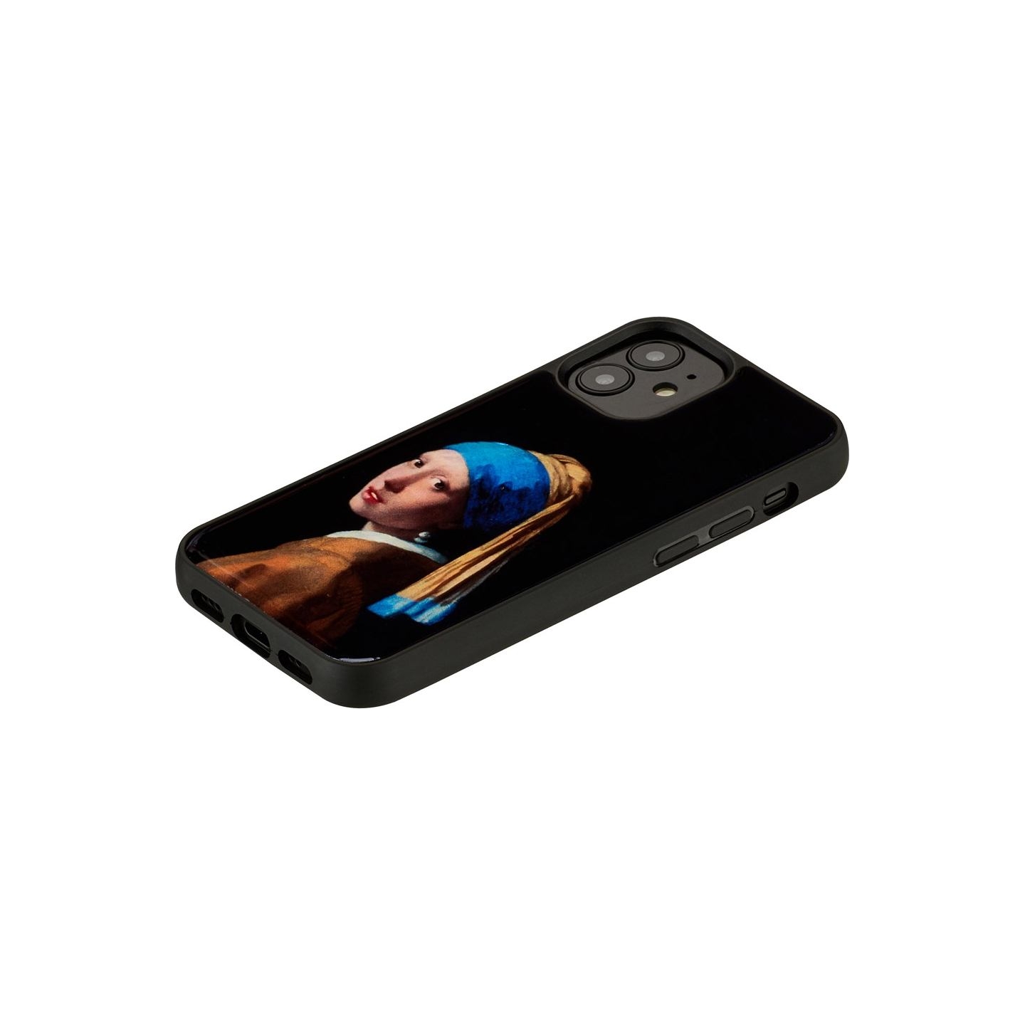 Ikins case for Apple iPhone 12 mini girl with a pearl earring