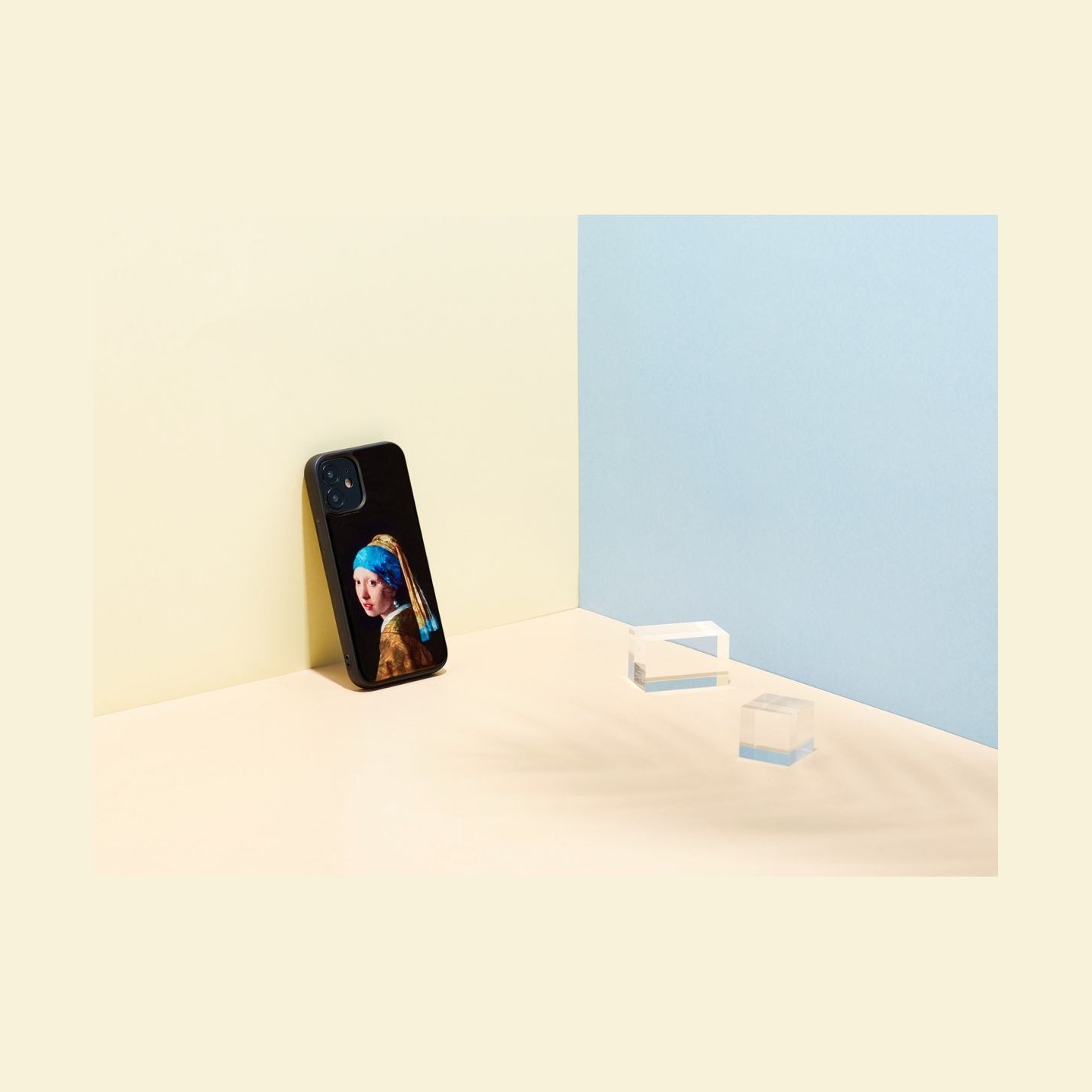 Ikins case for Apple iPhone 12 mini girl with a pearl earring
