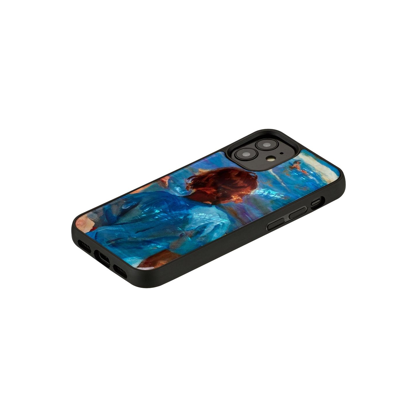 Ikins case for Apple iPhone 12 mini children on the beach
