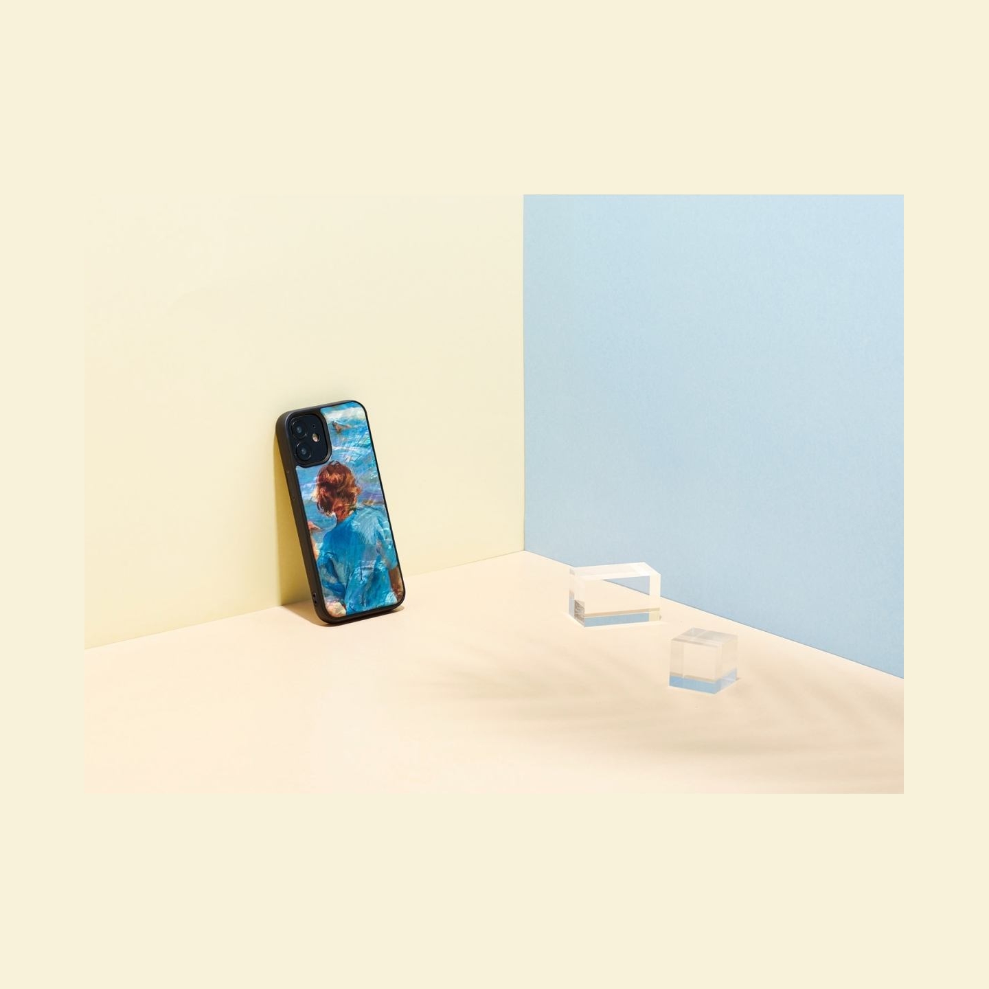 Ikins case for Apple iPhone 12 mini children on the beach
