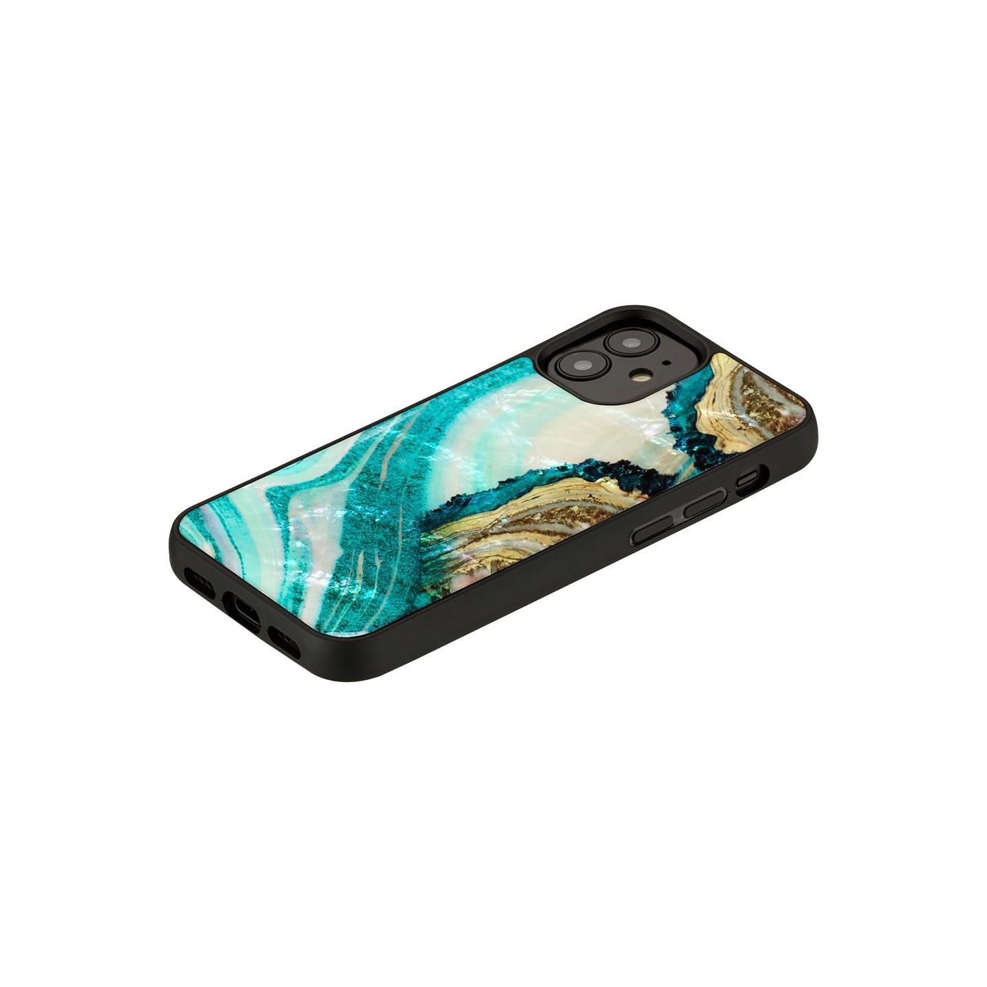 Ikins case for Apple iPhone 12 mini aqua agate