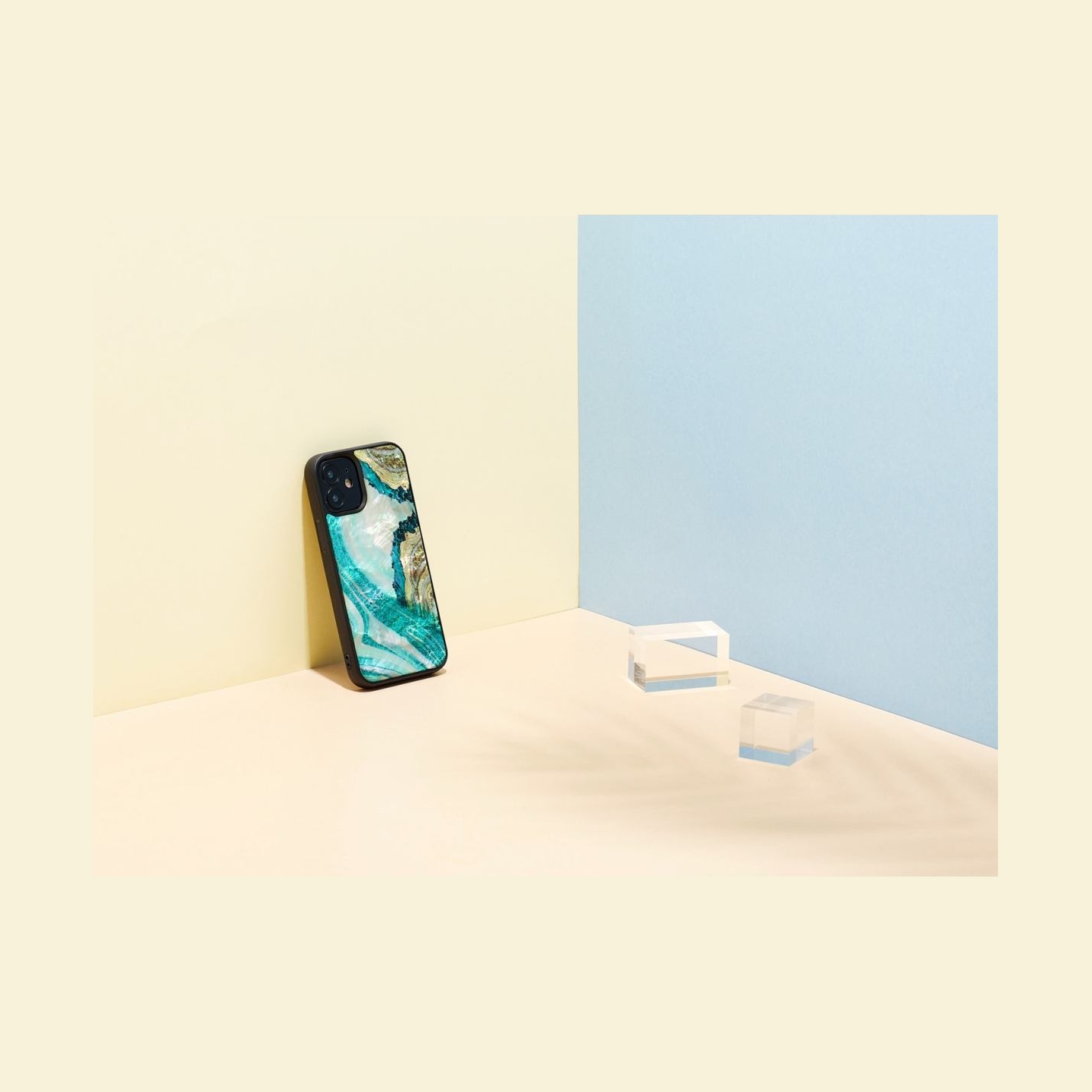 Ikins case for Apple iPhone 12 mini aqua agate