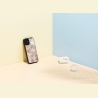 Ikins case for Apple iPhone 12 mini pink marble
