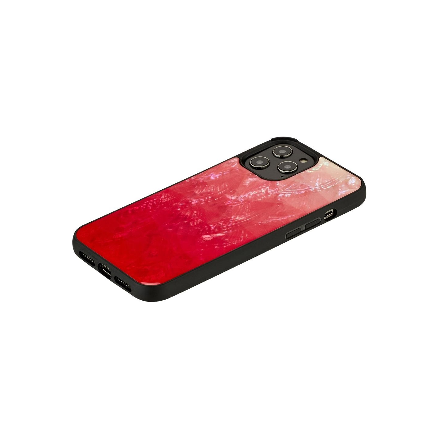 Ikins case for Apple iPhone 12/12 Pro pink lake black