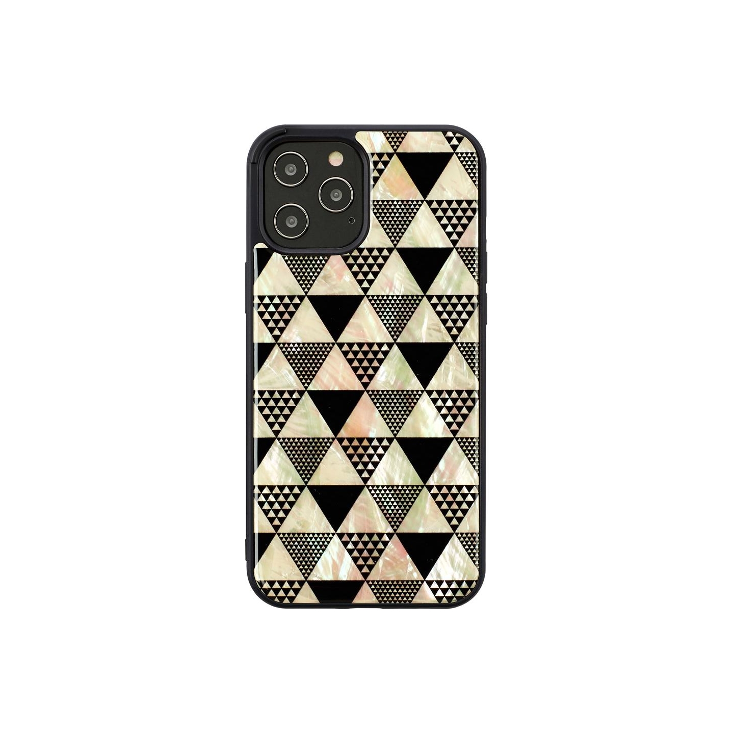 Ikins case for Apple iPhone 12/12 Pro pyramid black