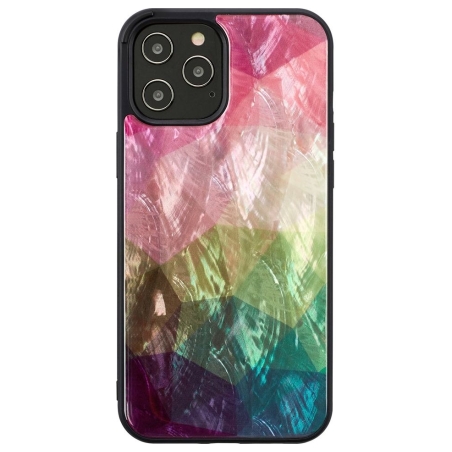 Ikins case for Apple iPhone 12/12 Pro water flower black