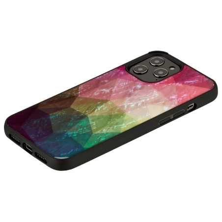 Ikins case for Apple iPhone 12/12 Pro water flower black