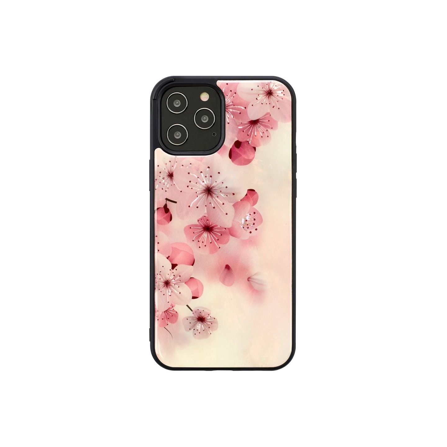 Ikins case for Apple iPhone 12/12 Pro lovely cherry blossom