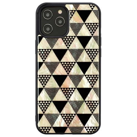 Ikins case for Apple iPhone 12 Pro Max pyramid black