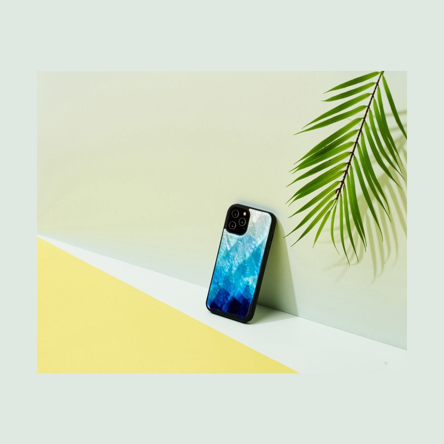 Ikins case for Apple iPhone 12 Pro Max blue lake black