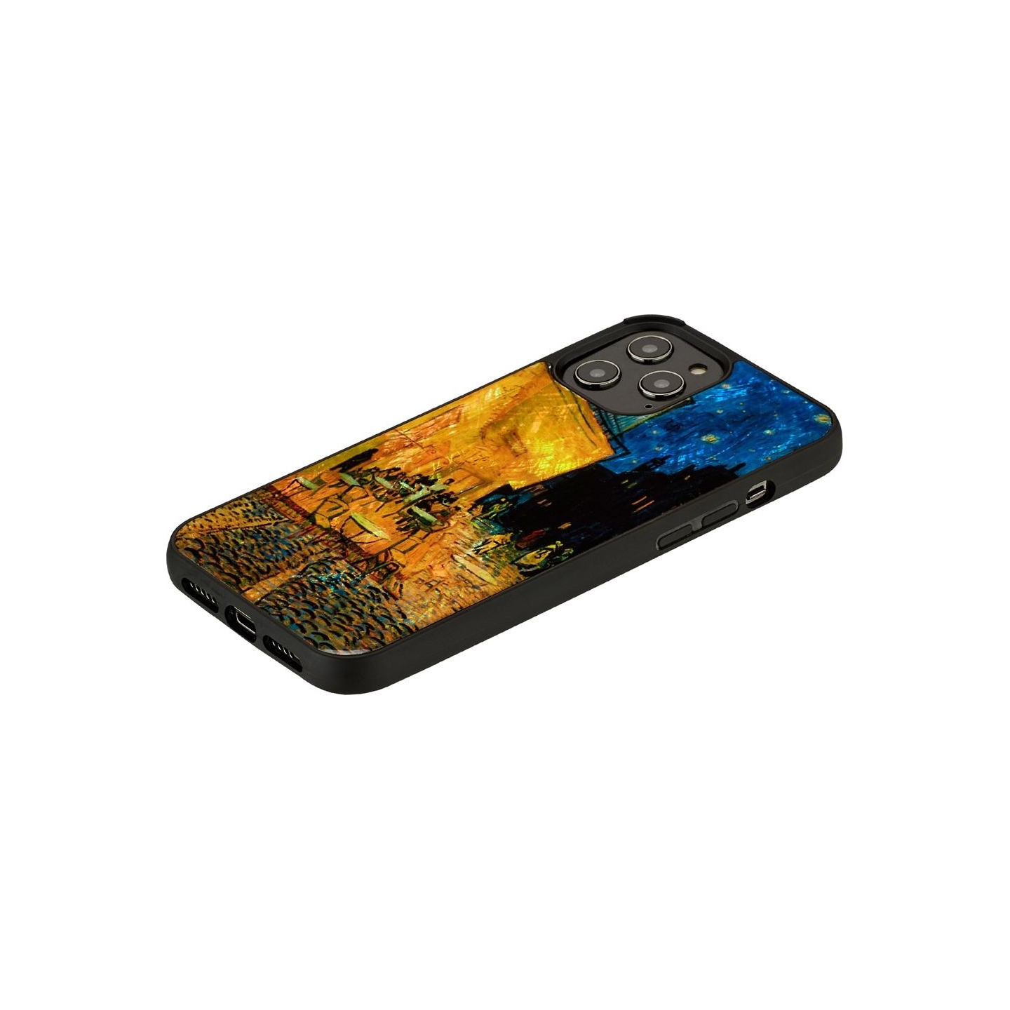 Ikins case for Apple iPhone 12 Pro Max cafe terrace black