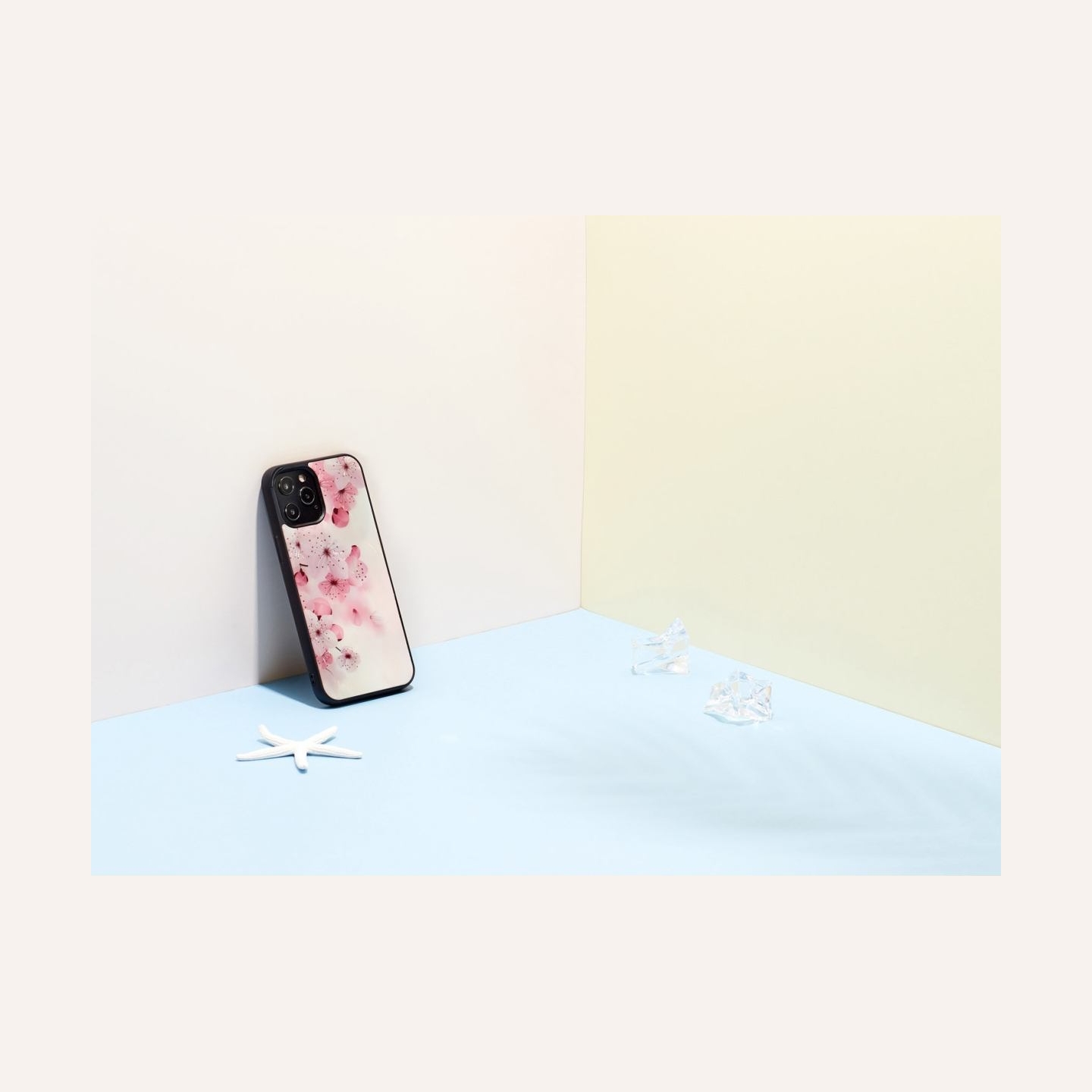 Ikins case for Apple iPhone 12 Pro Max lovely cherry blossom