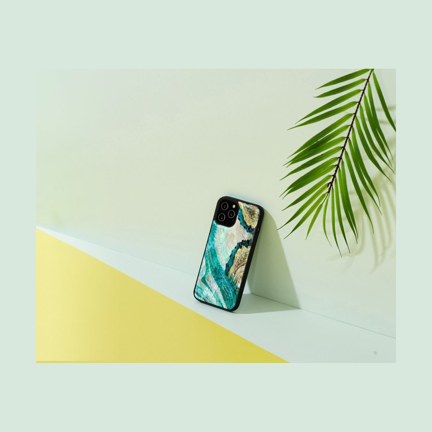 Ikins case for Apple iPhone 12 Pro Max aqua agate