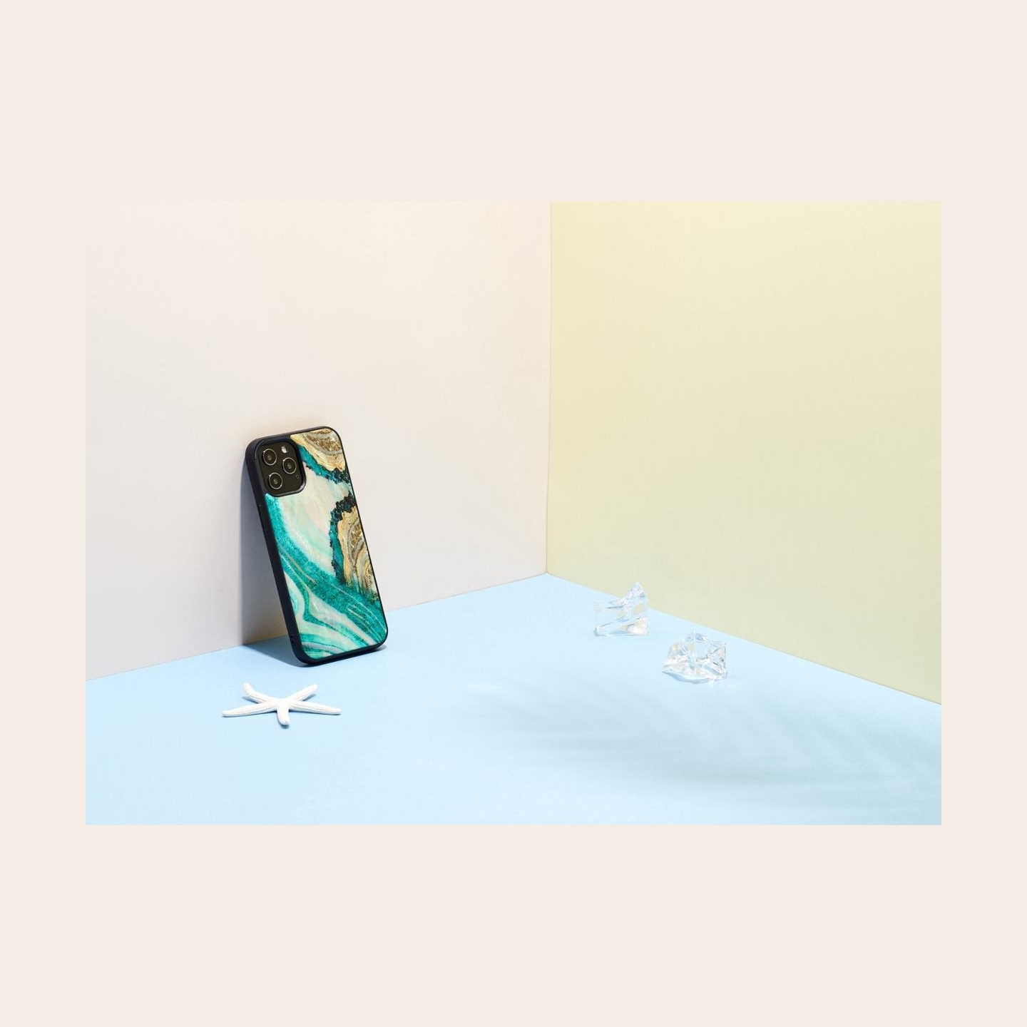 Ikins case for Apple iPhone 12 Pro Max aqua agate