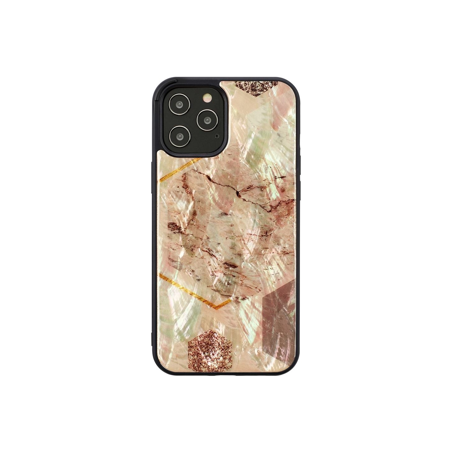 Ikins case for Apple iPhone 12 Pro Max pink marble